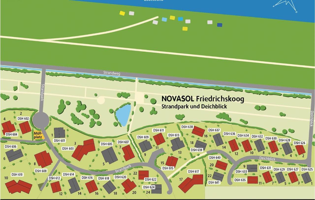 Friedrichskoog-Deichblick 12 Exterior foto